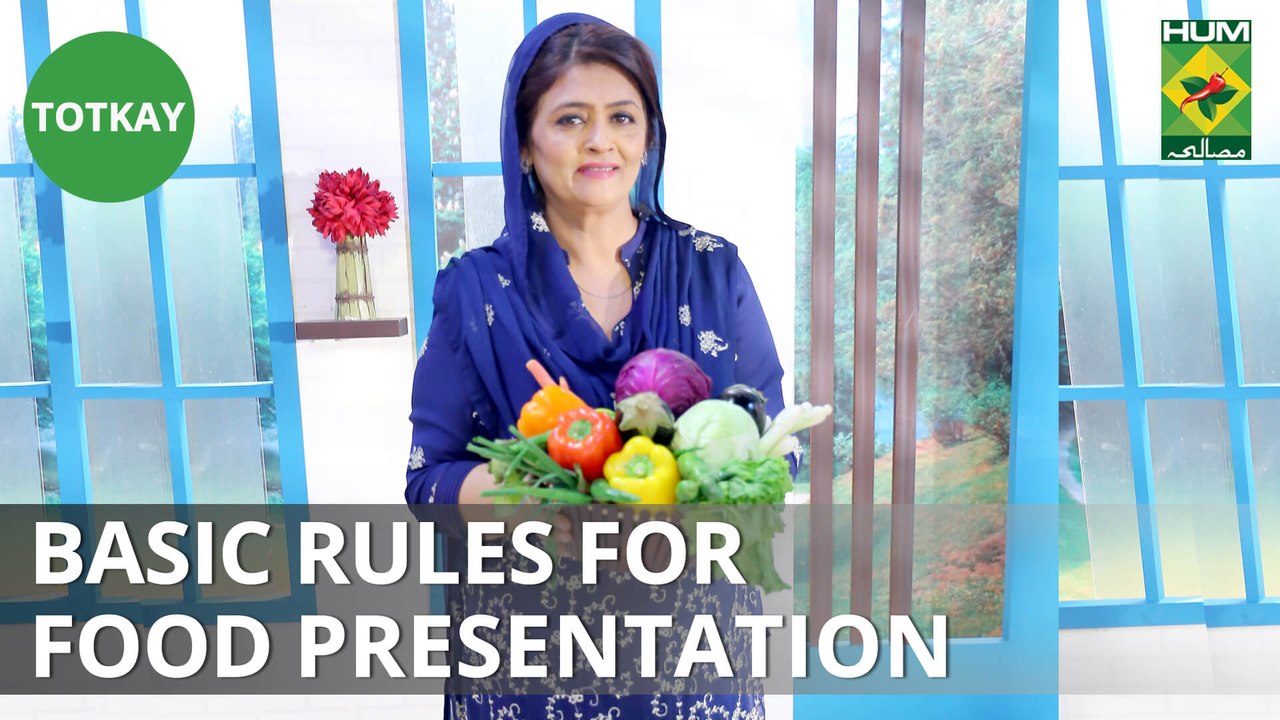 Basic Rules For Food Presentation | Totkay | MasalaTV