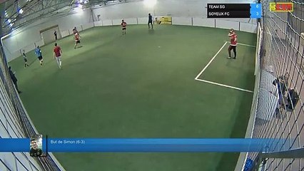 But de Simon (6-3) - TEAM SG Vs SOYEUX FC - 28/11/19 19:00 - LIGUE 3 - Poitiers Game Parc