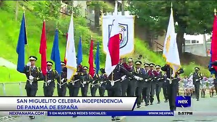 Download Video: San Miguelito celebra independencia de Panamá de España  - Nex Noticias