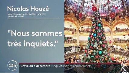 Grève du 5 décembre : les commerçants craignent pour leur chiffre d'affaires