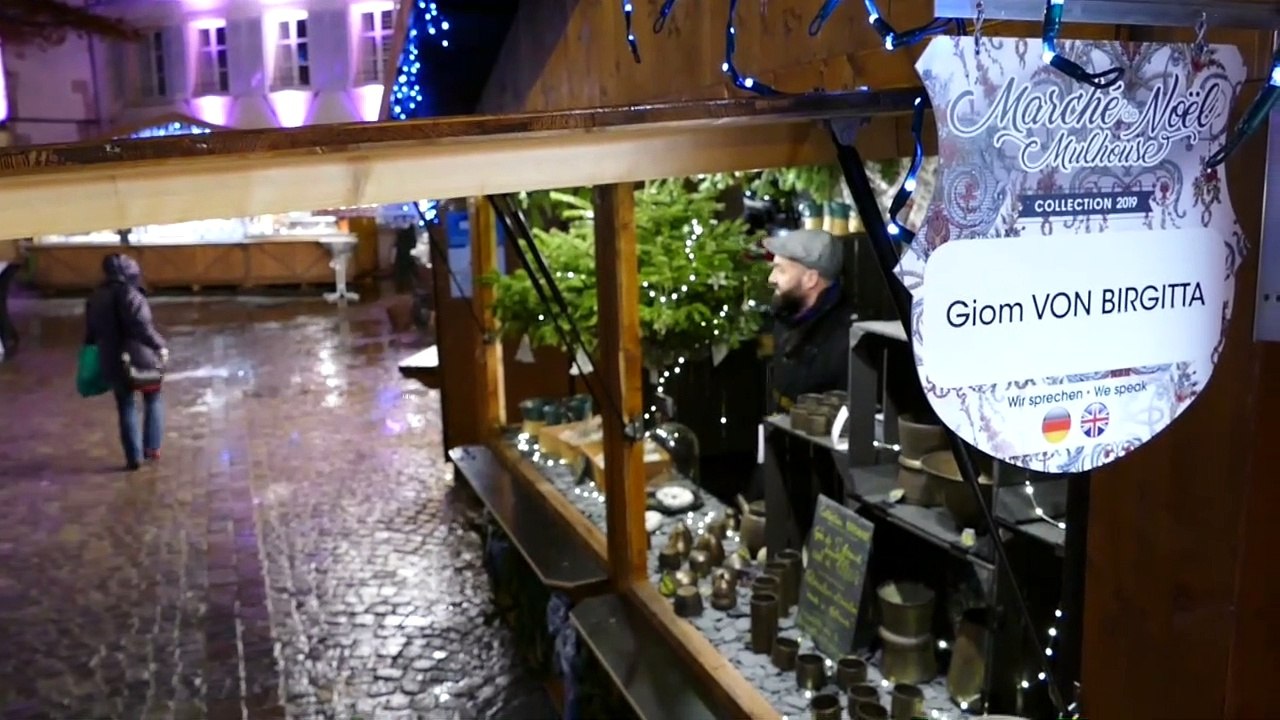 Marché de Noël de Mulhouse : les céramiques de Giom Von Birgitta