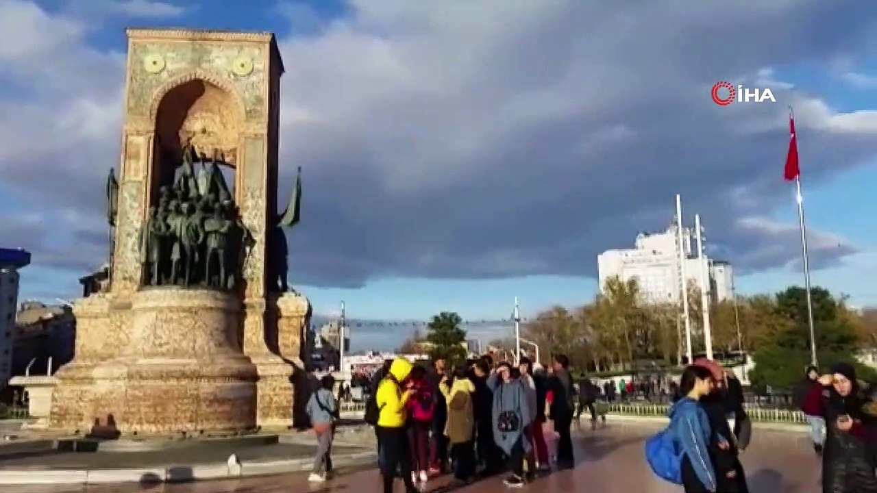 Yağmurdan sonra oluşan gökkuşağı hayran bıraktı
