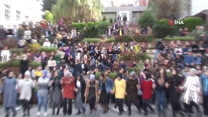 Festivalde 1 ton hamsi tüketildi