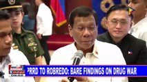 PRRD to Robredo: Bare findings on drug war