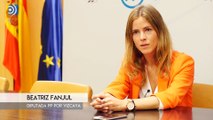 Entrevista a la diputada del PP, Beatriz Fanjul