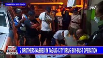 2 brothers nabbed in Taguig City drug buy-bust operation