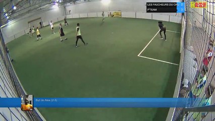 But de Alex (2-3) - LES FAUCHEURS DU CHU Vs P'TEAM - 28/11/19 21:00 - LIGUE 3 - Poitiers Game Parc