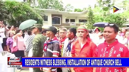 Residents witness blessing, installation of Antique Church Bell