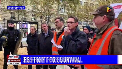 GLOBAL NEWS: French farmers fight for survival