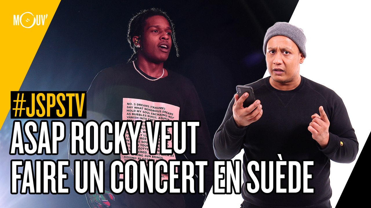 Je sais pas si t'as vu... ASAP Rocky veut faire un concert en Suède