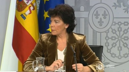 Celaá dice que Sánchez no irá a una "investidura fallida"