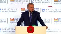Cumhurbaşkanı erdoğan selahattin kara resim sergisi açılış törenine katıldı