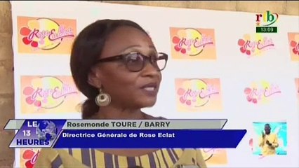 RTB / Arrivée de la première dame dans une usine de séchage de fruits et légumes pour encourager la promotrice et les employés