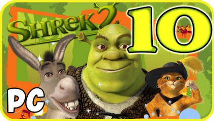 Shrek 2 Game Walkthrough Part 10 (PC) - No Commentary - Storm the castle! (Ending)