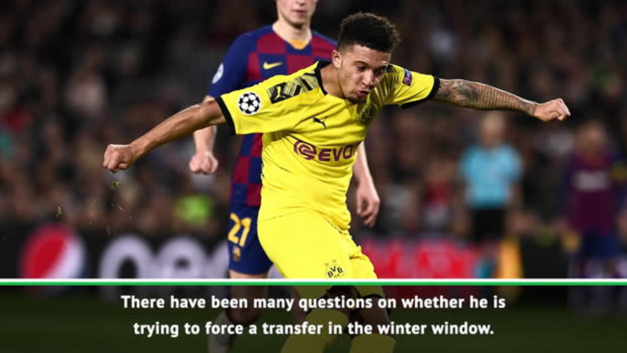 Sancho isn't trying to leave Dortmund - Zorc