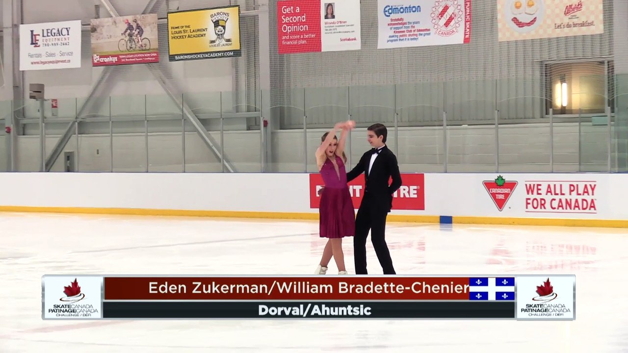 Pre Novice Pattern Dance - RINK A: 2020 Skate Canada Challenge / Défi Patinage Canada 2020 (9)
