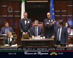 Fico - La Camera ha approvato il decreto Sisma (29.11.19)