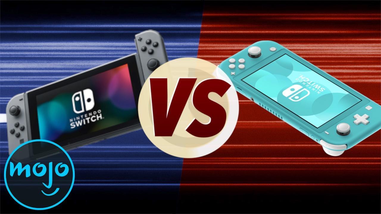 Nintendo Switch VS Switch Lite - What To Buy Th...