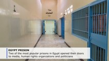Egyptian authorities show prisons after receiving heavy criticism