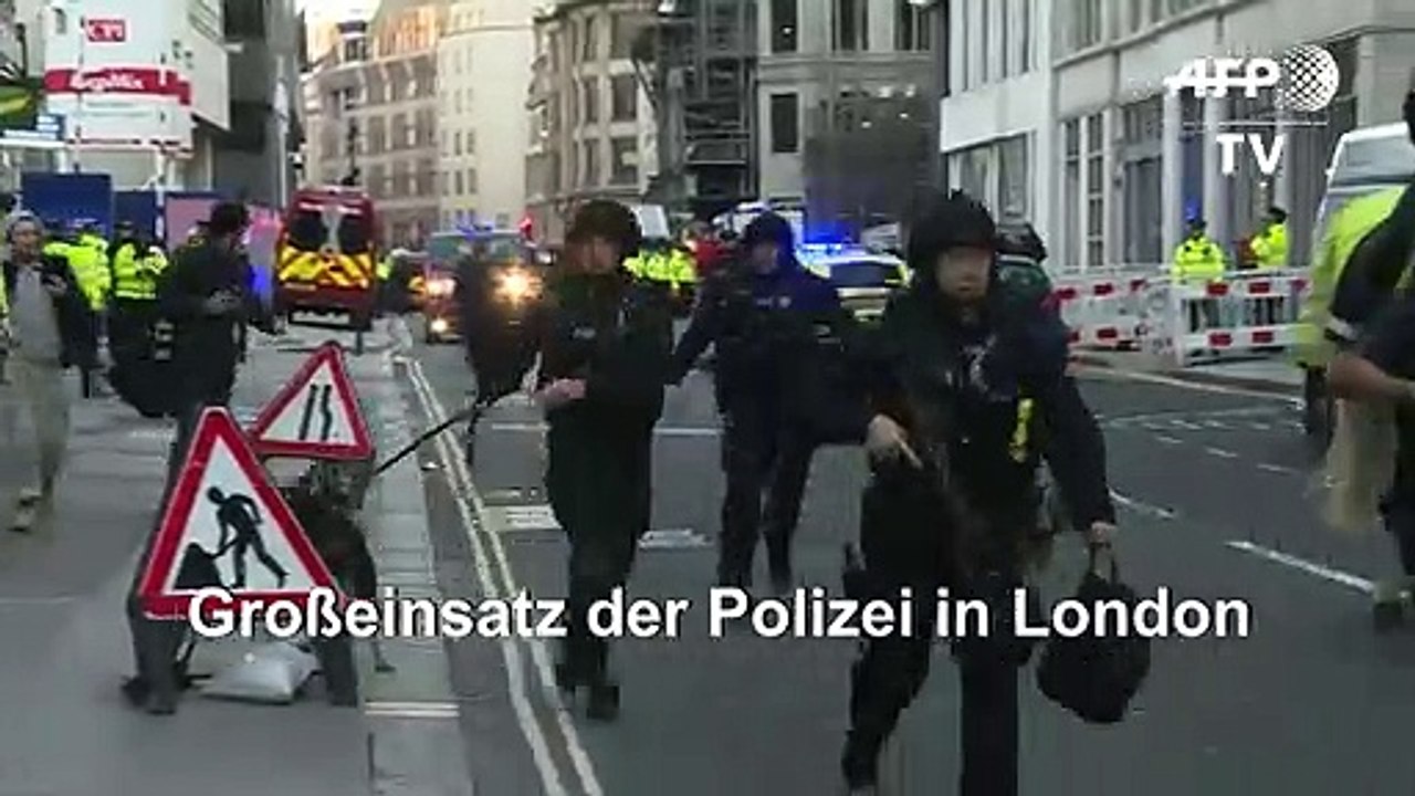 Stichwaffen-Angriff in London: Polizei sieht Terror-Hintergrund