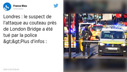 Londres. Attaque à l'arme blanche sur le London Bridge, plusieurs blessés, un homme arrêté.