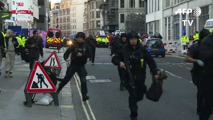 عملية طعن على جسر لندن توقع عددا من الجرحى