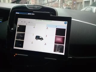 A bord de la "scan-car" de Parking.brussels à Ixelles