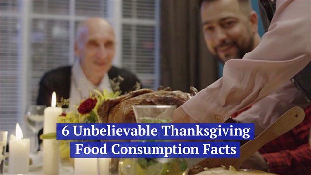 The Stats On Thanksgiving Consumption