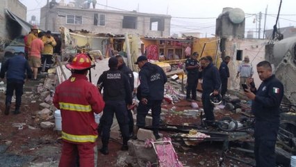 Explosión de polvorín deja 2 muertos en Tultepec