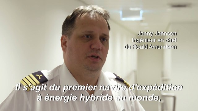 Le Roald Amundsen, un pas vers des croisières plus vertes