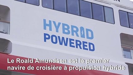 Le Roald Amundsen, un pas vers des croisières plus "vertes"