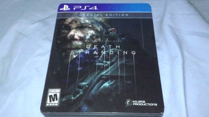 Death Stranding Special Edition (PS4) Unboxing