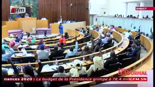 REPLAY - JT Français 20h - Pr : CHEIKH TIDIANE DIAHO - 29 Novembre 2019