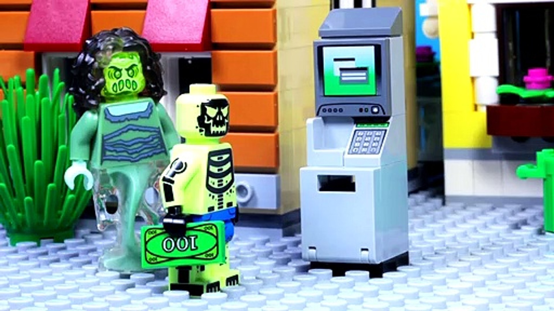 Lego City ATM BANK Robbery - The Ghost - video Dailymotion