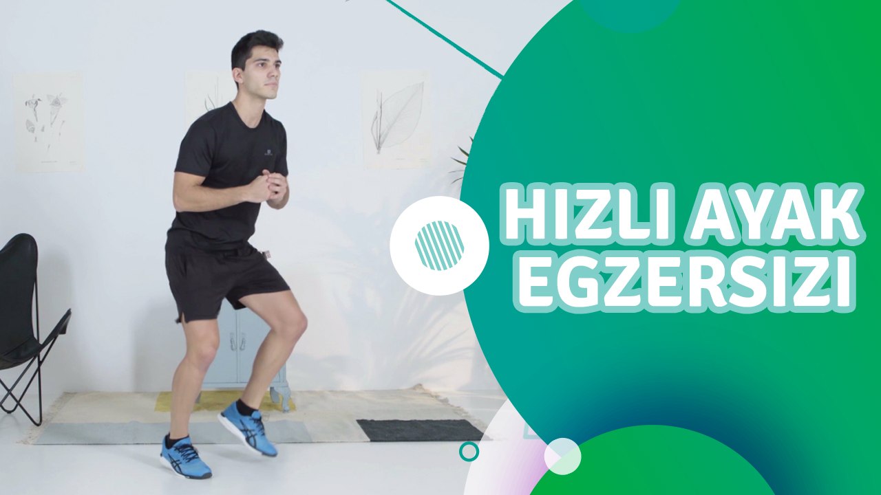 Hızlı ayak egzersizi - Sporcuyum