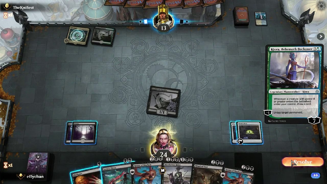Mono Black Oven vs 4c Replicate (Standard Ranked)