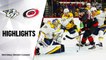 NHL Highlights | Predators @ Hurricanes 11/29/19