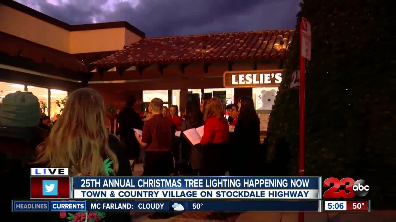 25th Annual Christmas Tree Lighting ceremony in southwest Bakersfield