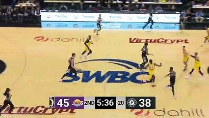 Luka Samanic Posts 10 points & 14 rebounds vs. South Bay Lakers