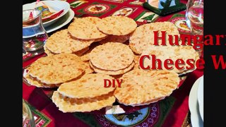 Cheese Wafer Hungarian recipe