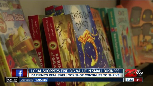 Shoppers find big value in shopping 'small'