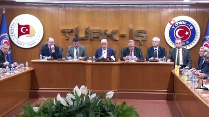 Türk-İş'ten asgari ücret teklifi açıklaması