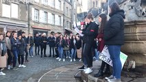 110 lycéens marchent pour le climat