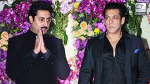 Salman Khan And Abhishek Bachchan Together Attend A Wedding Function
