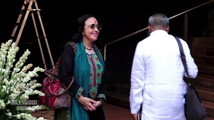 Shabana,Javed,Babaa & Tanve Host Prayer Meet Of Late Shaukaat Kaifi