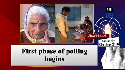 First phase of polling in Jharkhand begins