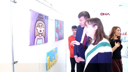 Engeller 'kadıköy damlalar' sergisiyle aşıldı