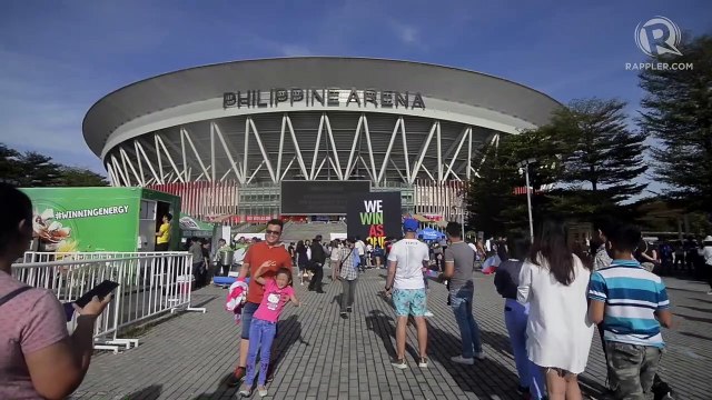 Filipinos troop to Philippine Arena in Bulacan for 2019 SEA Games opening ceremony