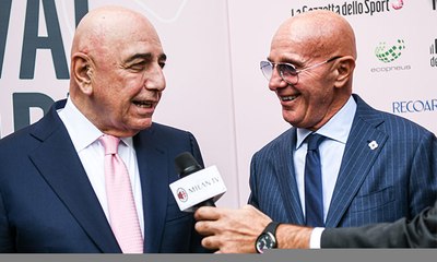 Galliani and Sacchi: "AC Milan revolutionized Italian football"