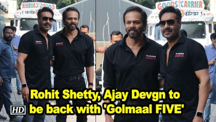 Rohit Shetty, Ajay Devgn to be back with 'Golmaal FIVE'